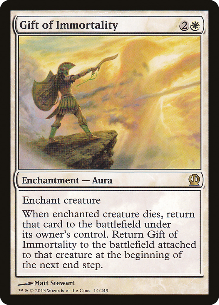 Image of Gift of Immortality (THS-014) - Theros