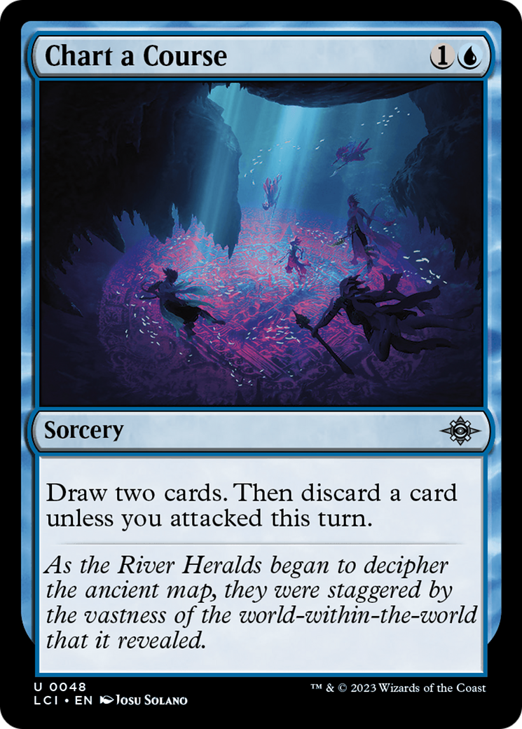 Image of Chart a Course (LCI-048) - The Lost Caverns of Ixalan Foil
