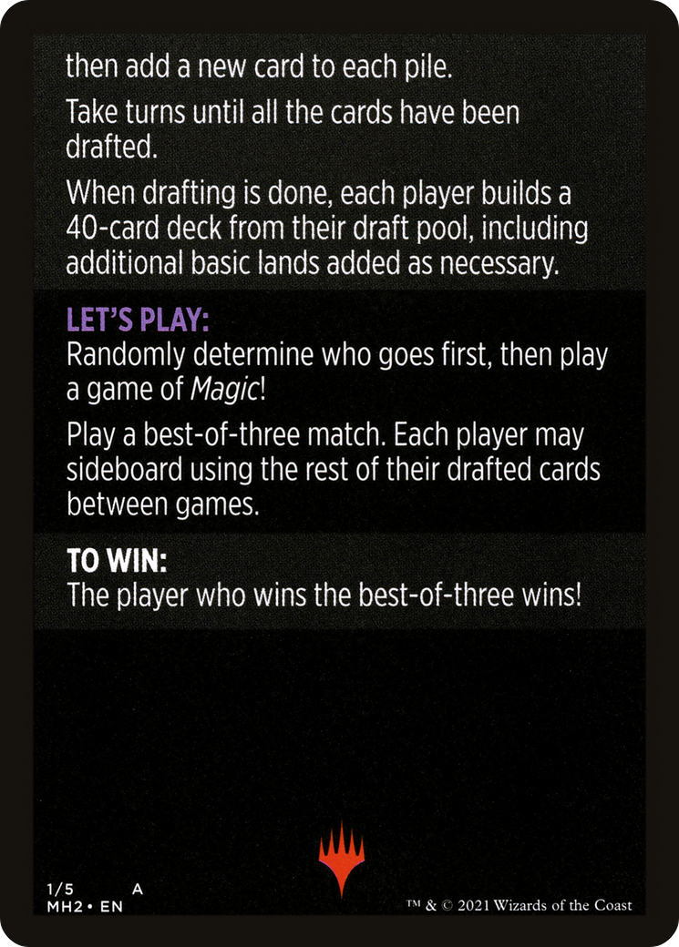 Image of Winchester Draft // Winchester Draft (cont'd) (MMH2-001) - Modern Horizons 2 Minigames