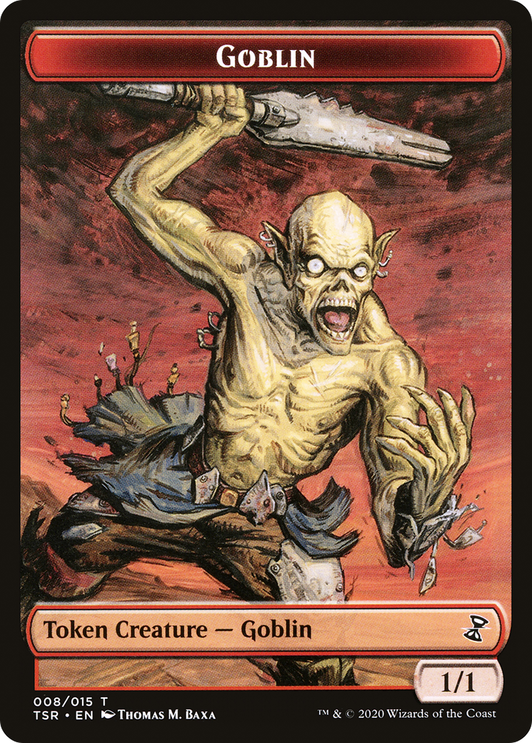 Image of Goblin Token (TSR-008) - Time Spiral Remastered Tokens