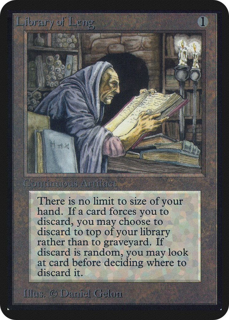 Image of Library of Leng (LEA-) - Limited Edition Alpha