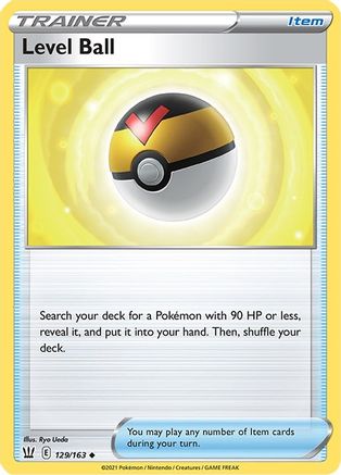 Image of Level Ball 129/163  SWSH05 Battle Styles - Uncommon