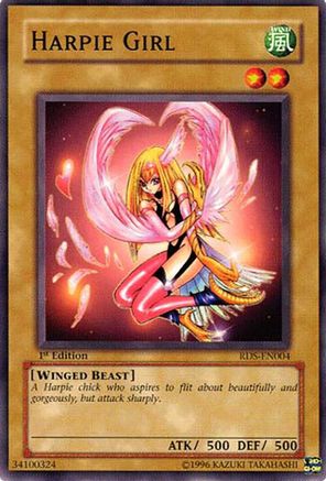 Image of Harpie Girl (RDS-EN004) - Rise of Destiny 1st Edition