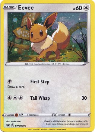 Image of Eevee SWSH095  - Holofoil SWSH Sword & Shield Promo Cards - Promo