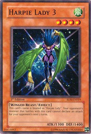 Image of Harpie Lady 3 (RDS-EN019) - Rise of Destiny Unlimited
