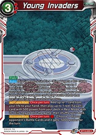 Image of Young Invaders (BT13-028) - Supreme Rivalry