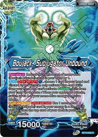 Image of Boujack // Boujack, Subjugator Unbound (BT13-032) - Supreme Rivalry Foil
