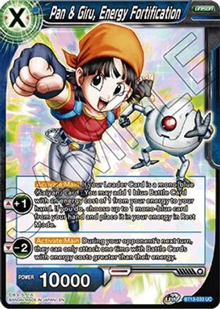 Image of Pan & Giru, Energy Fortification (BT13-033) - Supreme Rivalry