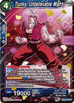 Image of Trunks, Unbelievable Might (BT13-042) - Supreme Rivalry