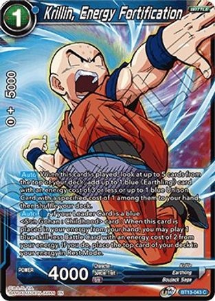 Image of Krillin, Energy Fortification (BT13-043) - Supreme Rivalry