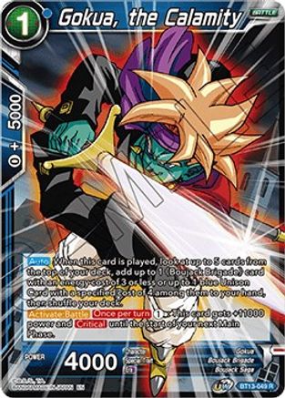 Image of Gokua, the Calamity (BT13-049) - Supreme Rivalry Foil
