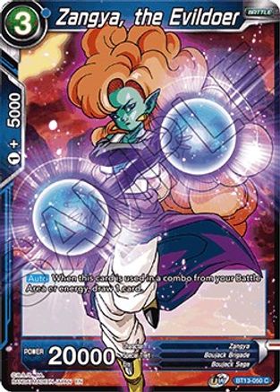 Image of Zangya, the Evildoer (BT13-050) - Supreme Rivalry Foil