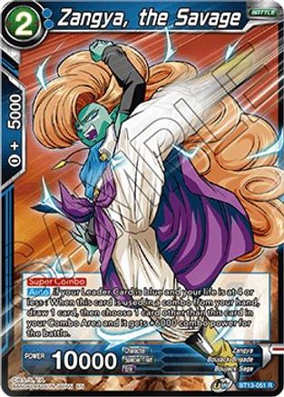 Image of Zangya, the Savage (BT13-051) - Supreme Rivalry Foil