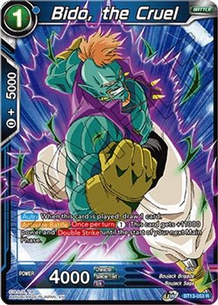 Image of Bido, the Cruel (BT13-053) - Supreme Rivalry Foil