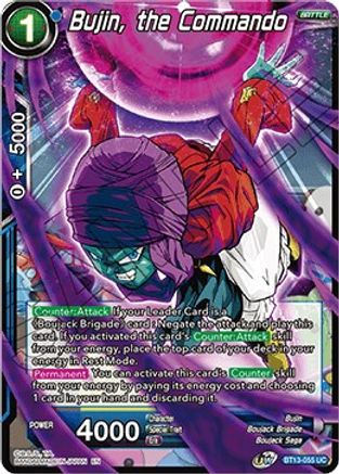 Image of Bujin, the Commando (BT13-055) - Supreme Rivalry Foil