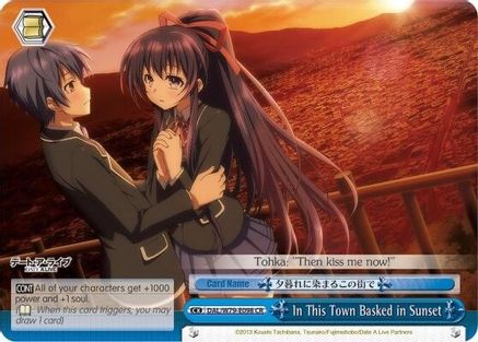 Image of In This Town Basked in Sunset (DAL/W79-E098 CR) - Date A Live