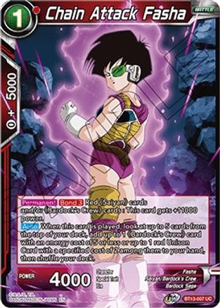 Image of Chain Attack Fasha (BT13-007) - Supreme Rivalry
