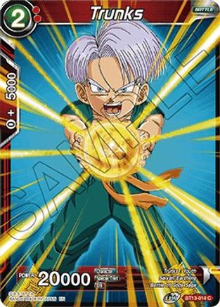 Image of Trunks (BT13-014) - Supreme Rivalry