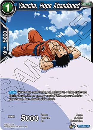 Image of Yamcha, Hope Abandoned (BT13-044) - Supreme Rivalry