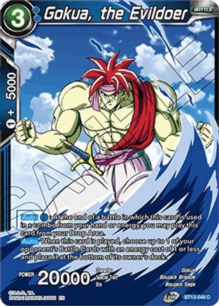 Image of Gokua, the Evildoer (BT13-048) - Supreme Rivalry