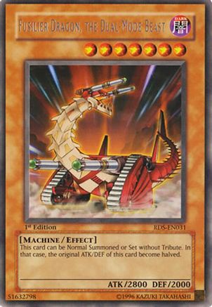 Image of Fusilier Dragon, the Dual-Mode Beast (RDS-EN031) - Rise of Destiny 1st Edition