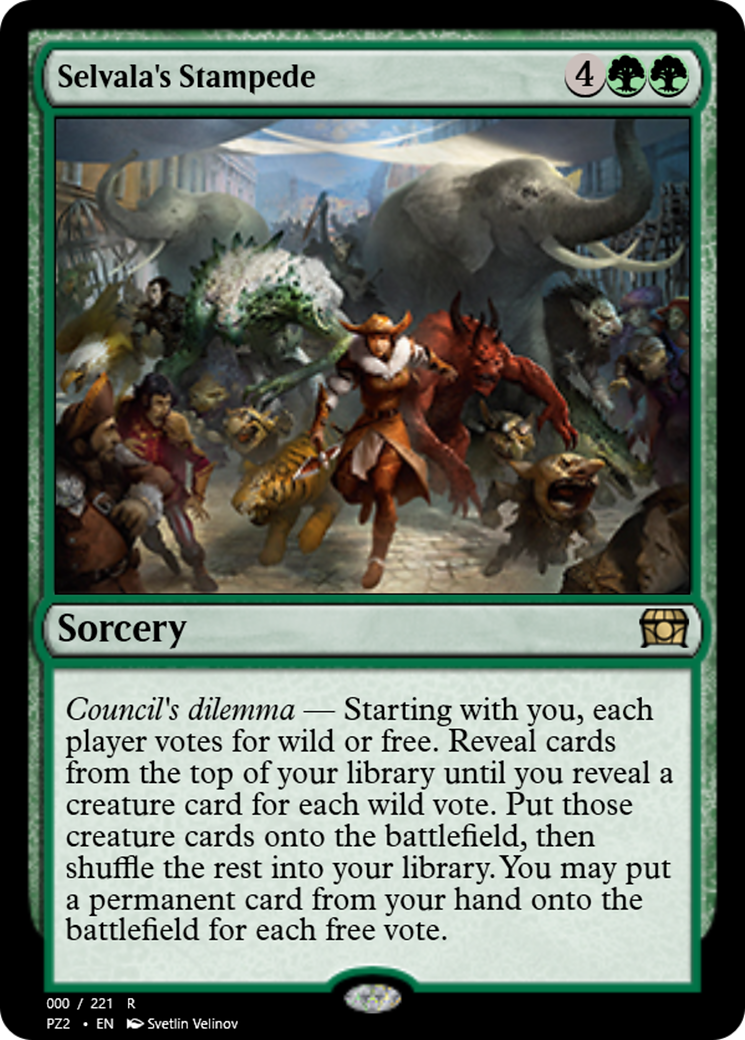 Image of Selvala's Stampede (PZ2-65787) - Treasure Chest