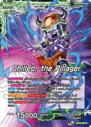 Image of Chilled // Chilled, the Pillager (BT13-062) - Supreme Rivalry