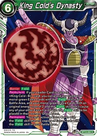 Image of King Cold's Dynasty (BT13-084) - Supreme Rivalry