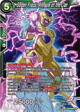 Image of Golden Frieza, Pinnacle of the Clan (BT13-076) - Supreme Rivalry