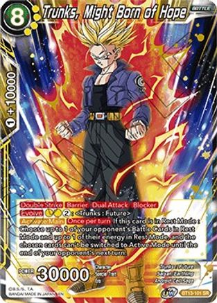 Image of Trunks, Might Born of Hope (BT13-101) - Supreme Rivalry