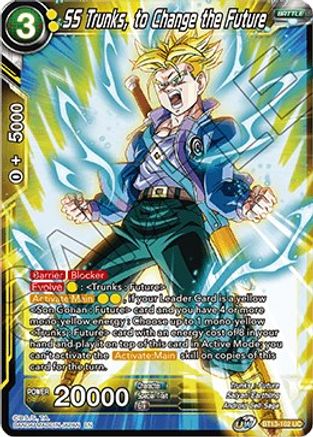 Image of SS Trunks, to Change the Future (BT13-102) - Supreme Rivalry