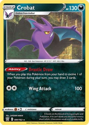 Image of Crobat 091/163  Deck Exclusives - Rare
