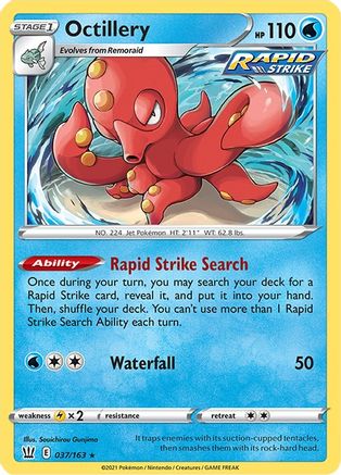 Image of Octillery 037/163  Deck Exclusives - Rare