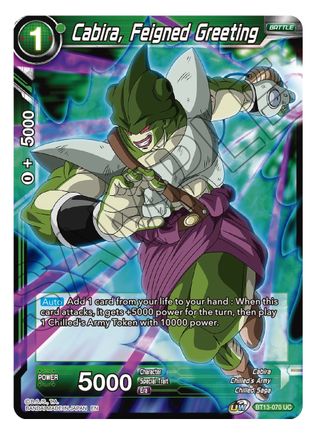Image of Cabira, Feigned Greeting (BT13-070) - Supreme Rivalry