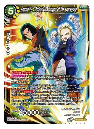 Image of Android 17 & Android 18, Bringers of the Apocalypse (BT13-106) - Supreme Rivalry