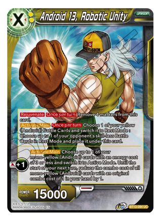 Image of Android 13, Robotic Unity (BT13-094) - Supreme Rivalry Foil