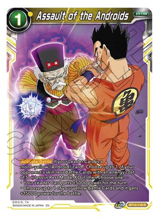 Image of Assault of the Androids (BT13-119) - Supreme Rivalry