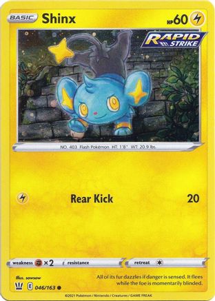 Image of Shinx 046/163  - Holofoil Miscellaneous Cards & Products - Promo