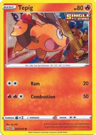 Image of Tepig 023/163  - Holofoil Miscellaneous Cards & Products - Promo