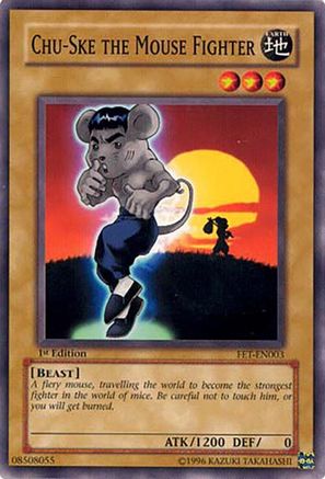 Image of Chu-Ske The Mouse Fighter (FET-EN003) - Flaming Eternity Unlimited