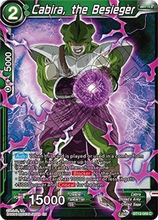 Image of Cabira, the Besieger (BT13-069) - Supreme Rivalry Foil
