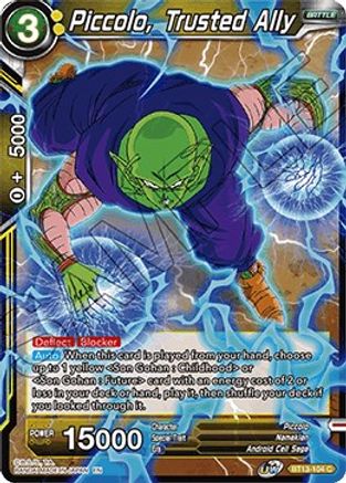 Image of Piccolo, Trusted Ally (BT13-104) - Supreme Rivalry Foil