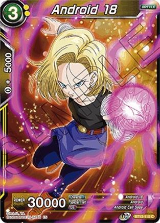 Image of Android 18 (BT13-110) - Supreme Rivalry Foil