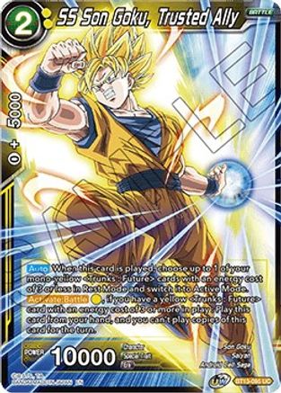 Image of SS Son Goku, Trusted Ally (BT13-095) - Supreme Rivalry Foil