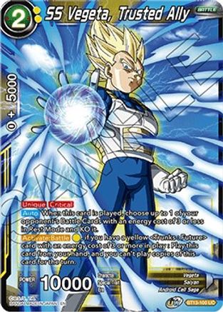 Image of SS Vegeta, Trusted Ally (BT13-100) - Supreme Rivalry Foil