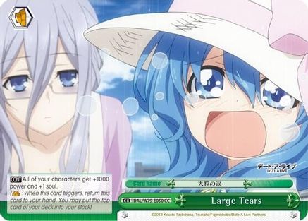 Image of Large Tears (DAL/W79-E050 CC) - Date A Live
