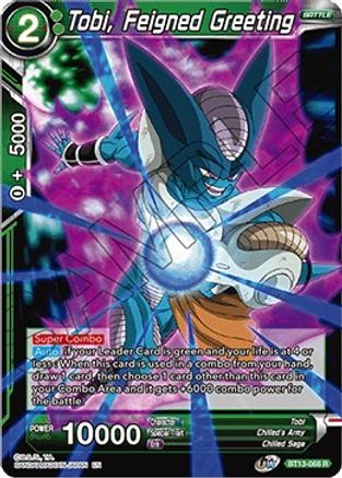 Image of Tobi, Feigned Greeting (BT13-068) - Supreme Rivalry