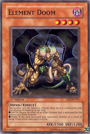 Image of Element Doom (FET-EN011) - Flaming Eternity 1st Edition
