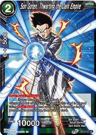 Image of Son Goten, Thwarting the Dark Empire (BT13-127) - Supreme Rivalry Foil