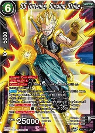 Image of SS Gotenks, Surging Strike (BT13-133) - Supreme Rivalry